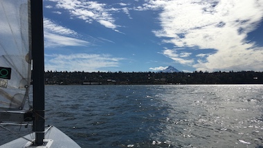 Mt Hood in the distance